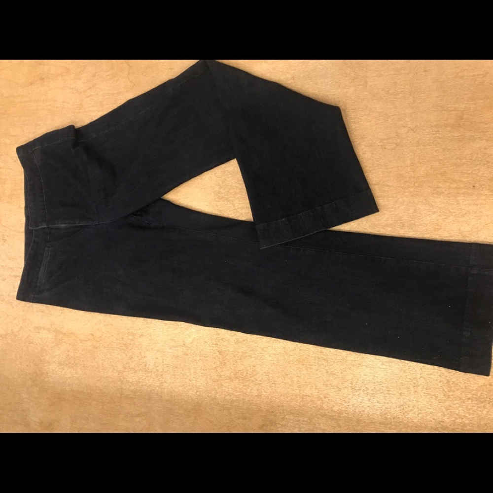 Soft Surroundings High Rise Darkwash Jeans 8